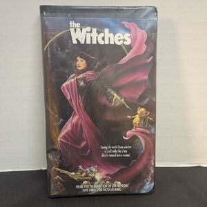 4/$20 The Witches Clamshell VHS Tape Warner Bros 1989
